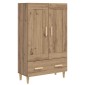 vidaXL Highboard Artisan Δρυς 70 x 31 x 115 εκ Επεξεργασμένο Ξύλο