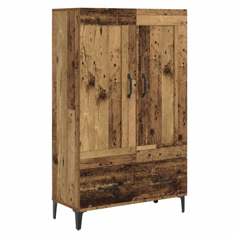 vidaXL Highboard Παλαιωμένο ξύλο 70 x 31 x 115 εκ Επεξεργασμένο Ξύλο
