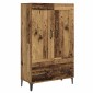 vidaXL Highboard Παλαιωμένο ξύλο 70 x 31 x 115 εκ Επεξεργασμένο Ξύλο