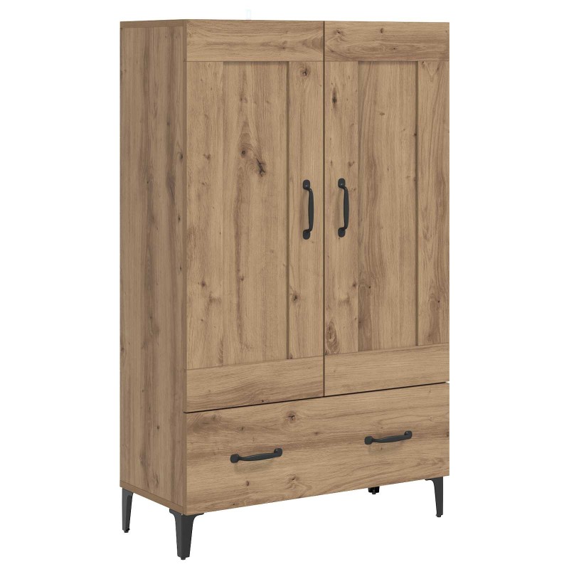 vidaXL Highboard Artisan Δρυς 70 x 31 x 115 εκ Επεξεργασμένο Ξύλο
