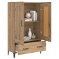 vidaXL Highboard Artisan Δρυς 70 x 31 x 115 εκ Επεξεργασμένο Ξύλο