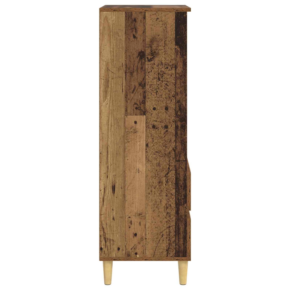vidaXL Highboard Παλαιωμένο ξύλο 40 x 36 x 110 εκ. Επεξεργασμένο Ξύλο
