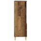 vidaXL Highboard Παλαιωμένο ξύλο 40 x 36 x 110 εκ. Επεξεργασμένο Ξύλο
