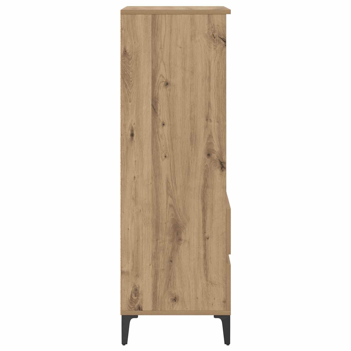 vidaXL Highboard Artisan Δρυς 40 x 36 x 110 εκ. Επεξεργασμένο Ξύλο