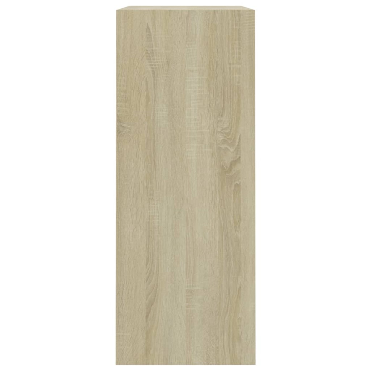 vidaXL Βιβλιοθήκη με 2 Ράφια Sonoma Δρυς 80x30x76,5 εκ. Επεξ. Ξύλο