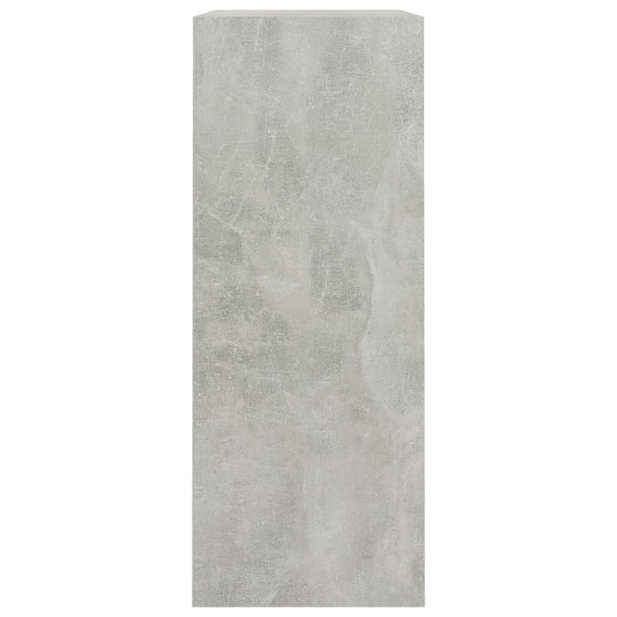 vidaXL Βιβλιοθήκη με 2 Ράφια Γκρι Σκυροδεμ. 80x30x76,5 εκ. Μοριοσανίδα