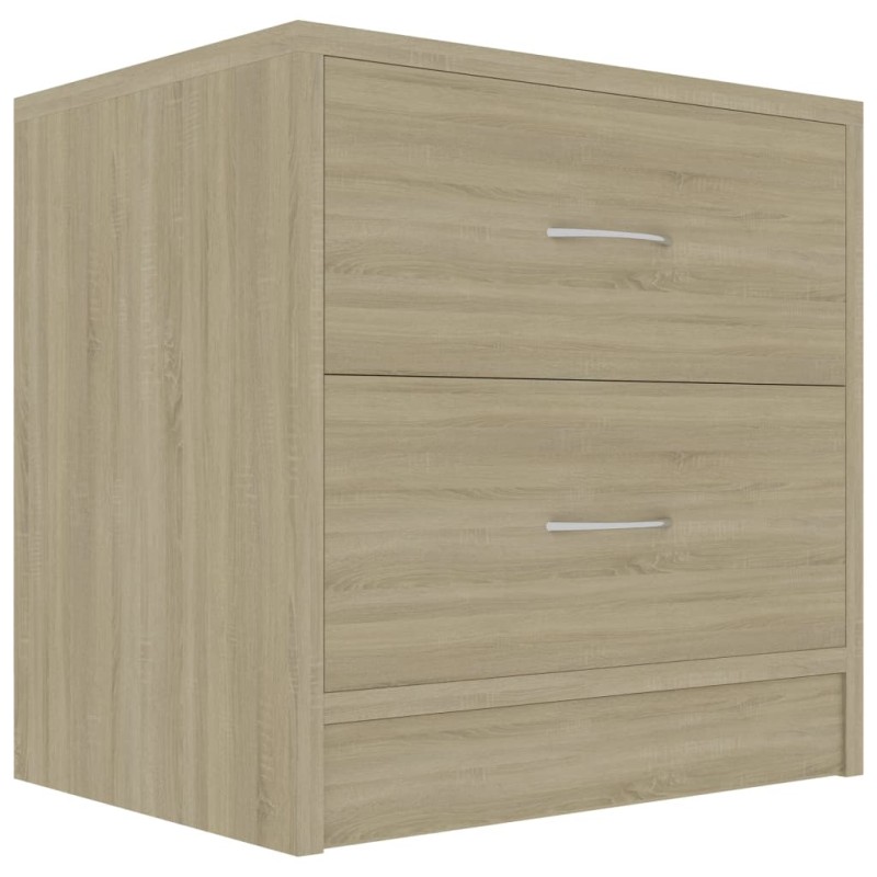 vidaXL Κομοδίνο Χρώμα Sonoma Δρυς 40 x 30 x 40 εκ. από Επεξ. Ξύλο