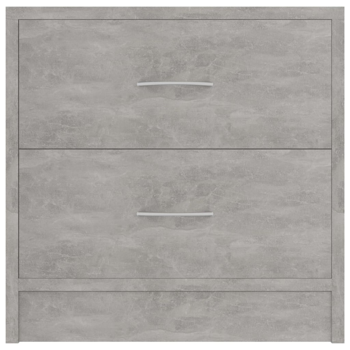 vidaXL Κομοδίνα 2 τεμ. Γκρι Σκυροδέματος 40x30x40 εκ. από Μοριοσανίδα