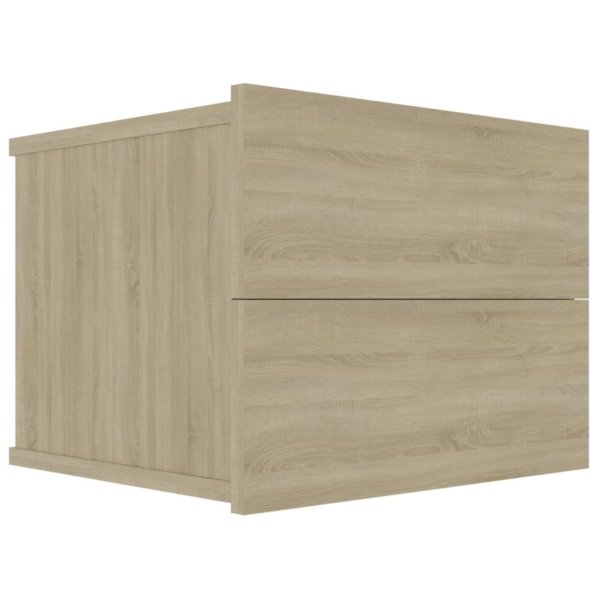 vidaXL Κομοδίνα 2 τεμ. Sonoma Δρυς 40 x 30 x 30 εκ. από Μοριοσανίδα