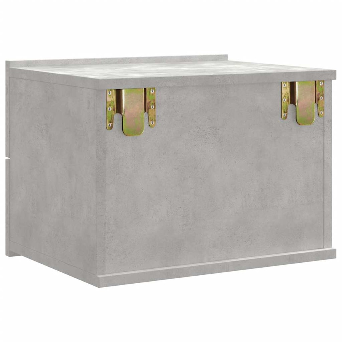 vidaXL Κομοδίνο Γκρι του Σκυροδέματος 40 x 30 x 30 εκ. από Μοριοσανίδα