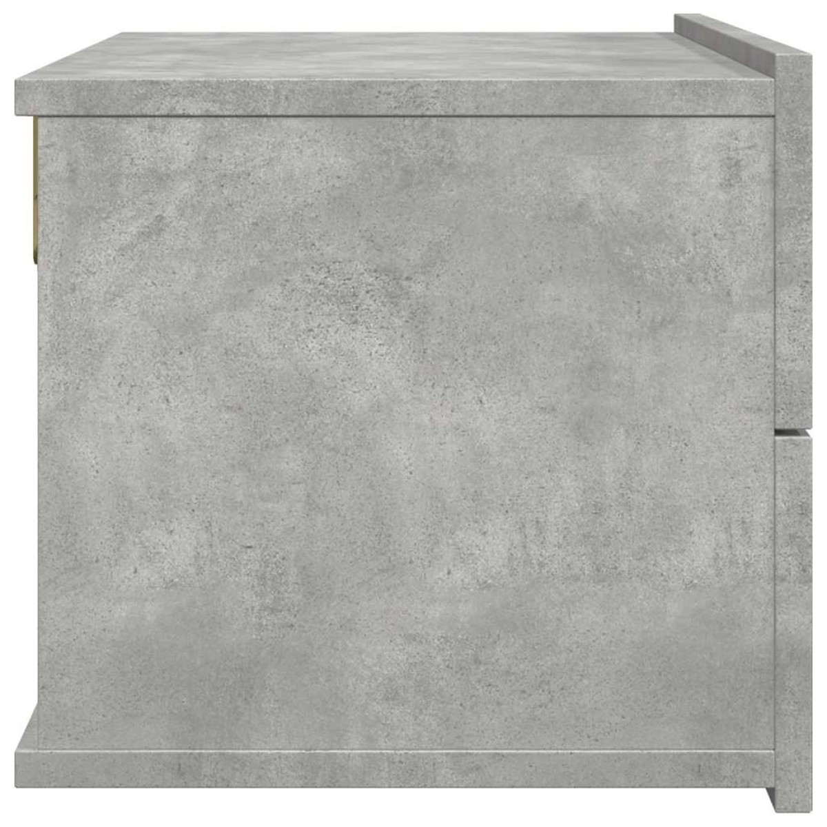 vidaXL Κομοδίνο Γκρι του Σκυροδέματος 40 x 30 x 30 εκ. από Μοριοσανίδα