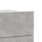 vidaXL Κομοδίνο Γκρι του Σκυροδέματος 40 x 30 x 30 εκ. από Μοριοσανίδα