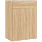 vidaXL Παπουτσοθήκη Sonoma Δρυς 60 x 35 x 84 εκ. από Μοριοσανίδα