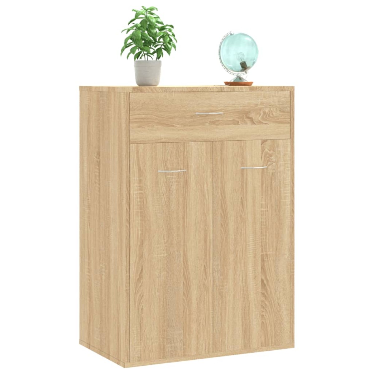 vidaXL Παπουτσοθήκη Sonoma Δρυς 60 x 35 x 84 εκ. από Μοριοσανίδα