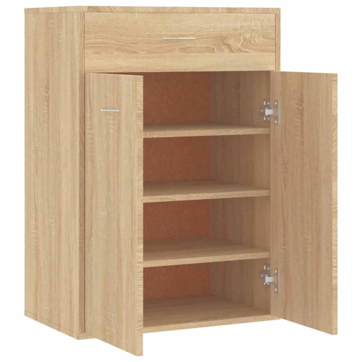 vidaXL Παπουτσοθήκη Sonoma Δρυς 60 x 35 x 84 εκ. από Μοριοσανίδα