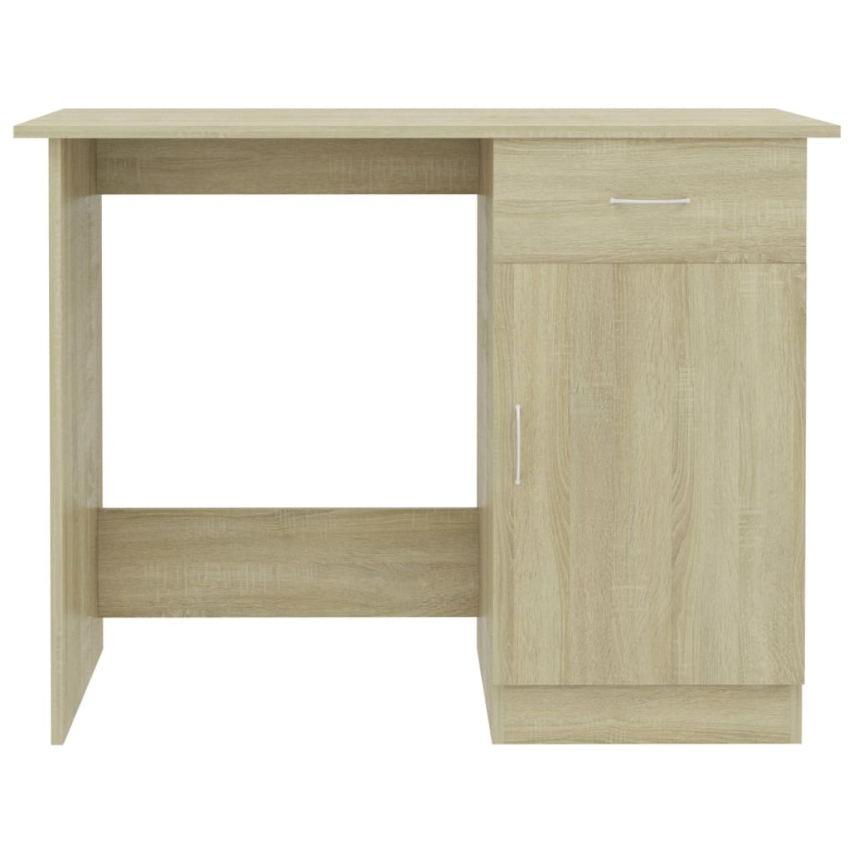 vidaXL Γραφείο Χρώμα Sonoma Δρυς 100 x 50 x 76 εκ. από Μοριοσανίδα