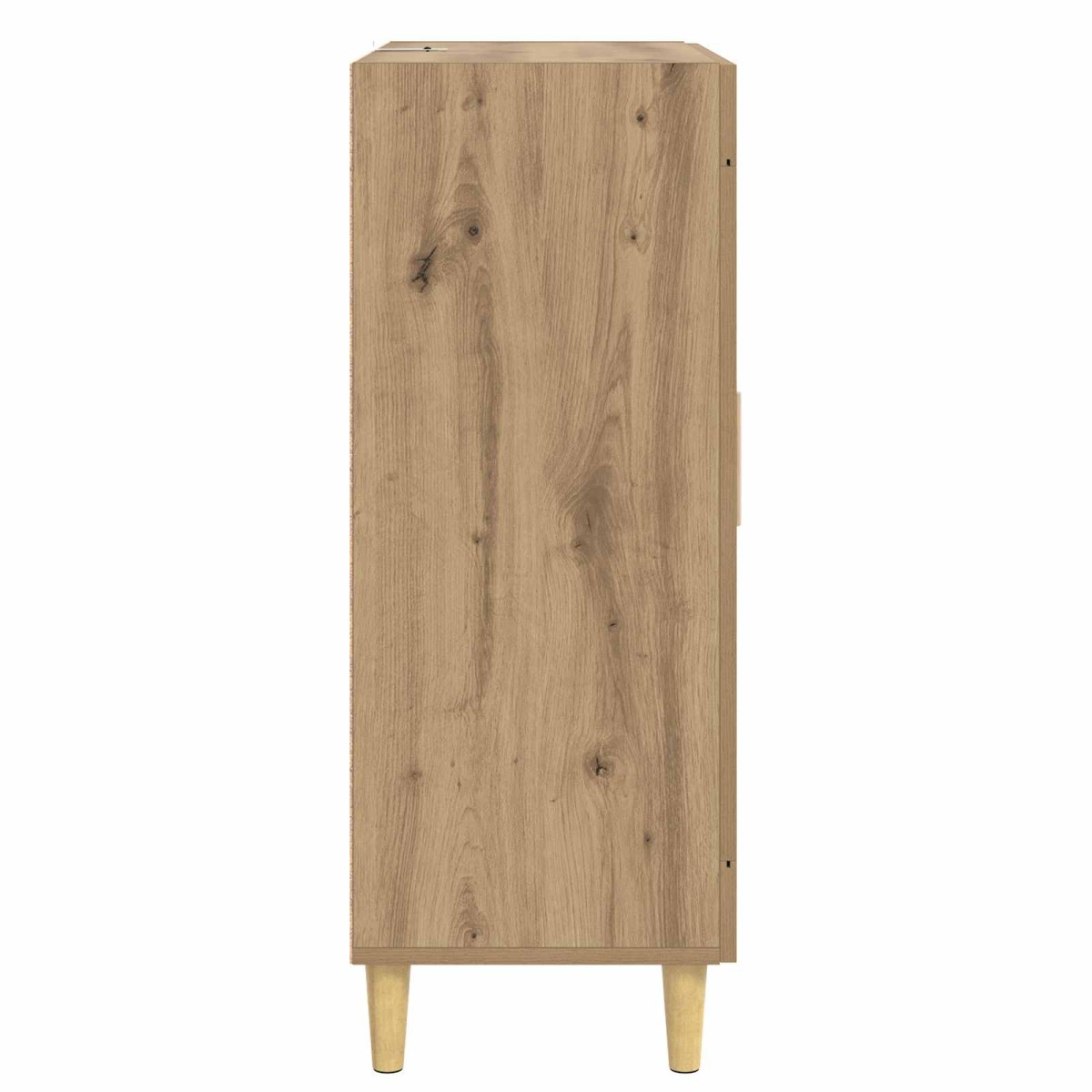 vidaXL Πλαϊνό γραφείο Artisan Δρυς 69,5 x 34 x 90 εκ.