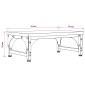vidaXL Βάση Μόνιτορ Παλαιωμένο ξύλο 37 x 23 x 14 cm PB