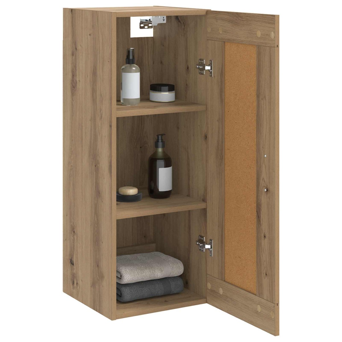 vidaXL Ντουλάπα Τοίχου Artisan Δρυς 34,5 x 34 x 90 εκ.