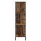 vidaXL Ράφι Βιβλίων 4 επιπέδων 78,5 x 33 x 117,5 εκ. μέταλλο PB