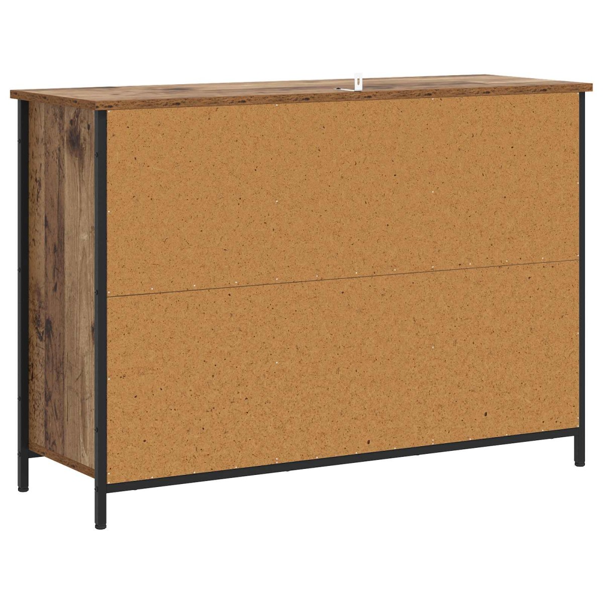 vidaXL Πλαϊνό γραφείο Παλαιωμένο ξύλο 100 x 35 x 70 εκ.