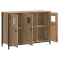 vidaXL Πλαϊνό γραφείο Artisan Δρυς 100 x 35 x 70 εκ.