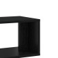vidaXL Ντουλάπι TV 100 x 30 x 50 cm Μαύρη Δρυς Επεξεργασμένο Ξύλο