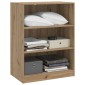 vidaXL Ντουλάπι Artisan δρυς 77 x 48 x 102 cm Επεξεργασμένο Ξύλο