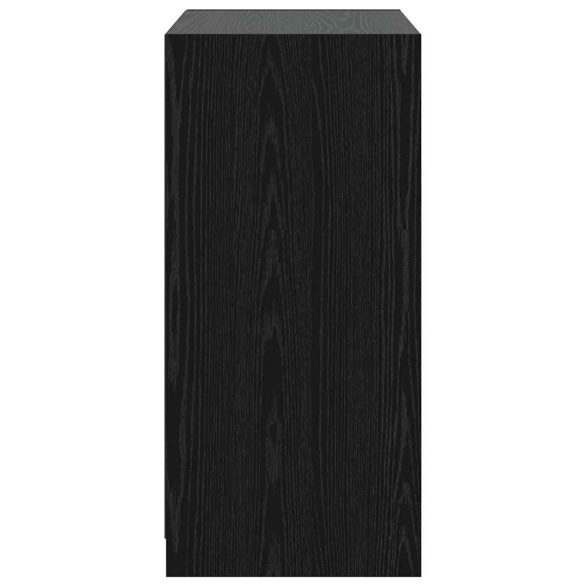 vidaXL Ντουλάπι Μαύρη δρυς 77 x 48 x 102 cm Επεξεργασμένο Ξύλο