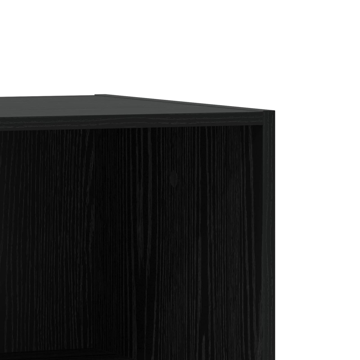 vidaXL Ντουλάπι Μαύρη δρυς 77 x 48 x 102 cm Επεξεργασμένο Ξύλο