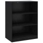 vidaXL Ντουλάπι Μαύρη δρυς 77 x 48 x 102 cm Επεξεργασμένο Ξύλο