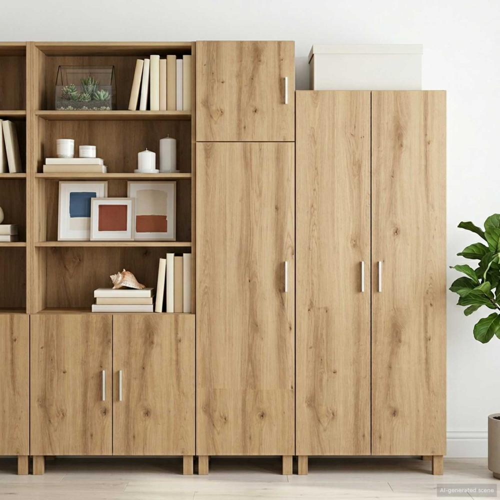 vidaXL Ντουλάπα Τοίχου Artisan δρυς 40 x 42,5 x 40 εκ PB