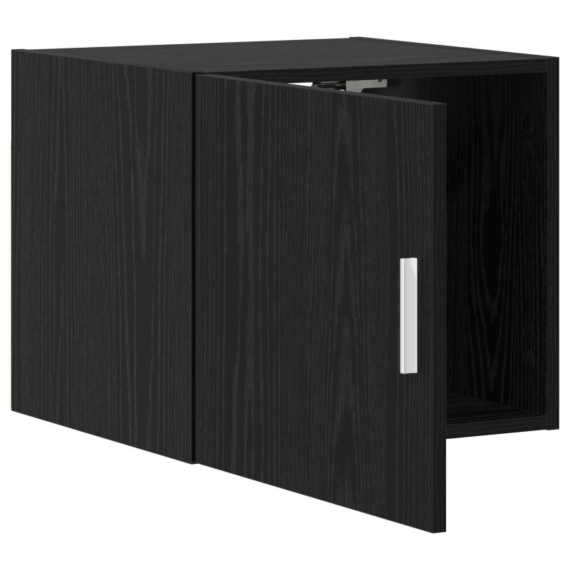 vidaXL Ντουλάπα Τοίχου Μαύρη Δρυς 45 x 42,5 x 40 εκ Επεξεργασμένο Ξύλο