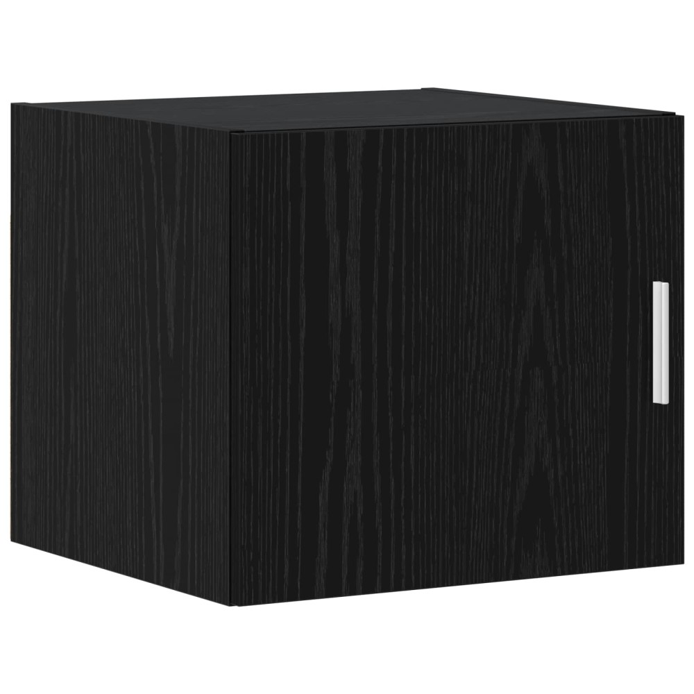 vidaXL Ντουλάπα Τοίχου Μαύρη Δρυς 45 x 42,5 x 40 εκ Επεξεργασμένο Ξύλο