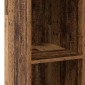 vidaXL Πλαϊνό γραφείο Παλαιωμένο ξύλο 30 x 41 x 93 εκ
