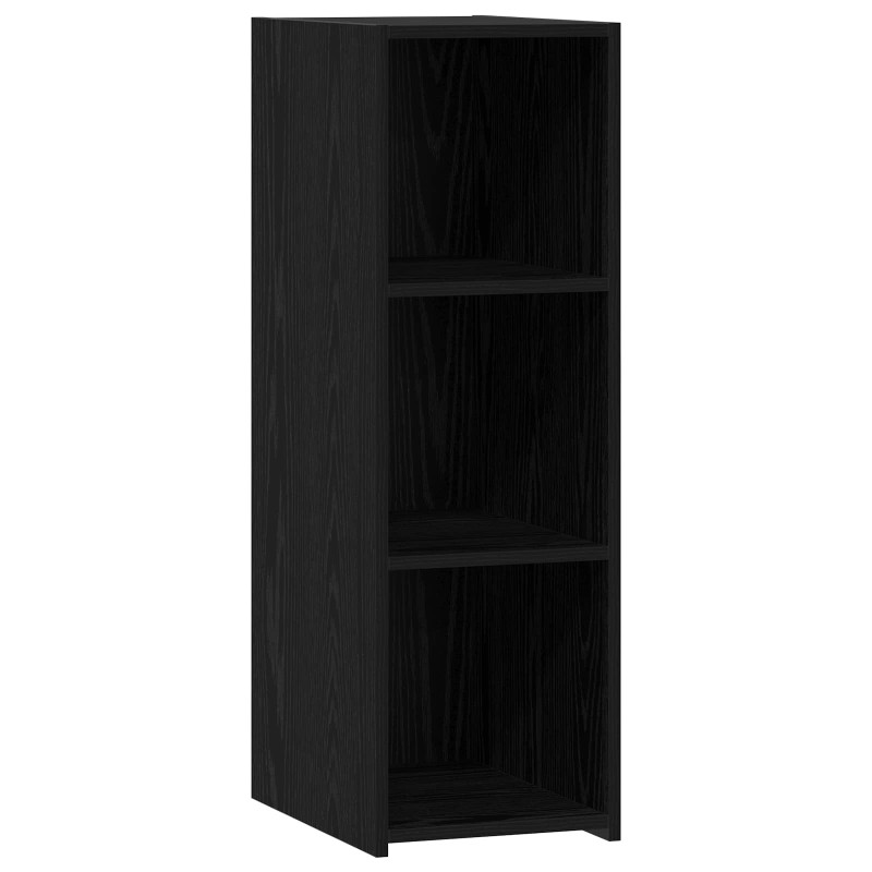 vidaXL Πλαϊνό γραφείο Μαύρη Δρυς 30 x 41 x 93 εκ Επεξεργασμένο Ξύλο