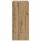 vidaXL Πλαϊνό γραφείο Artisan Δρυς 40 x 41 x 93 εκ Επεξεργασμένο Ξύλο