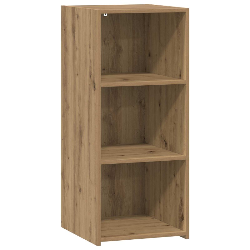 vidaXL Πλαϊνό γραφείο Artisan Δρυς 40 x 41 x 93 εκ Επεξεργασμένο Ξύλο