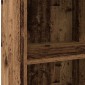 vidaXL Πλαϊνό γραφείο Παλαιωμένο ξύλο 50 x 41 x 93 εκ.