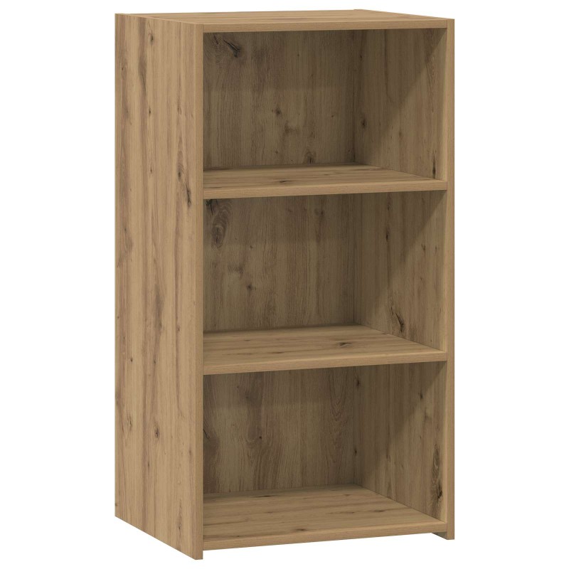 vidaXL Πλαϊνό γραφείο Artisan Δρυς 50 x 41 x 93 εκ. Επεξεργασμένο Ξύλο