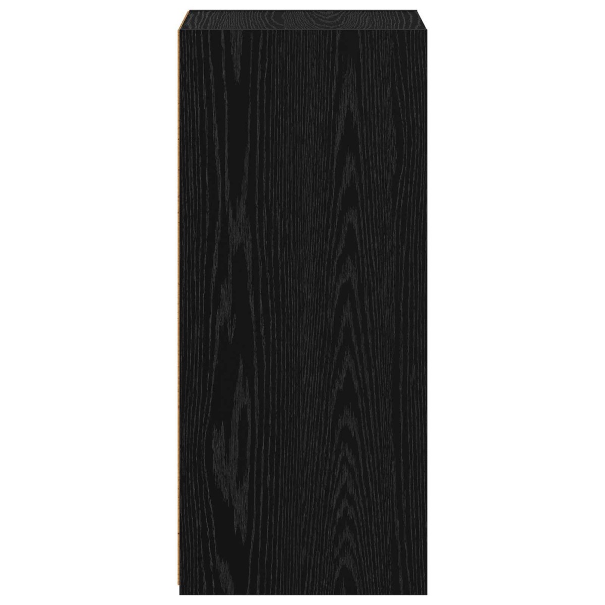 vidaXL Πλαϊνό γραφείο Μαύρη Δρυς 50 x 41 x 93 εκ. Επεξεργασμένο Ξύλο