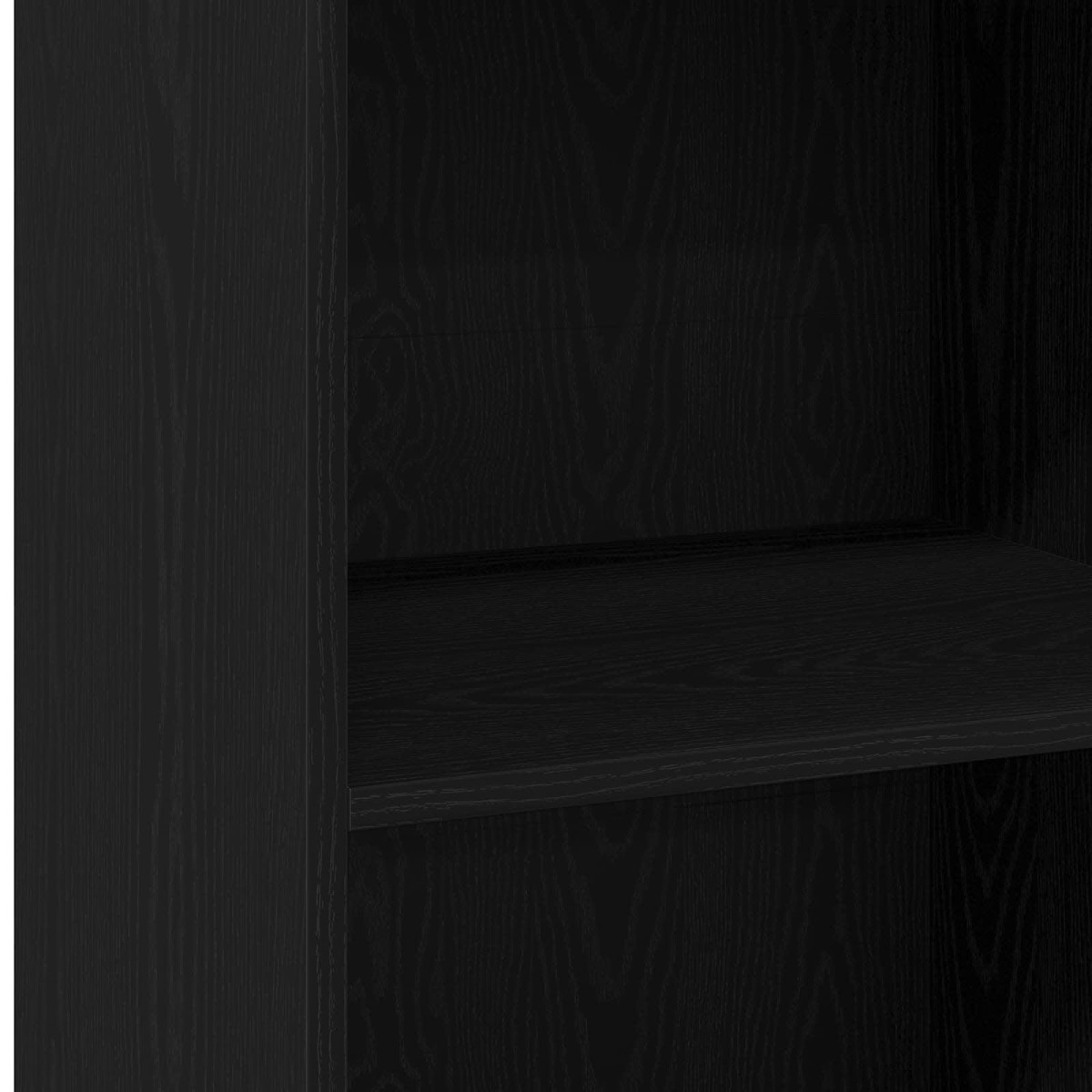 vidaXL Πλαϊνό γραφείο Μαύρη Δρυς 50 x 41 x 93 εκ. Επεξεργασμένο Ξύλο