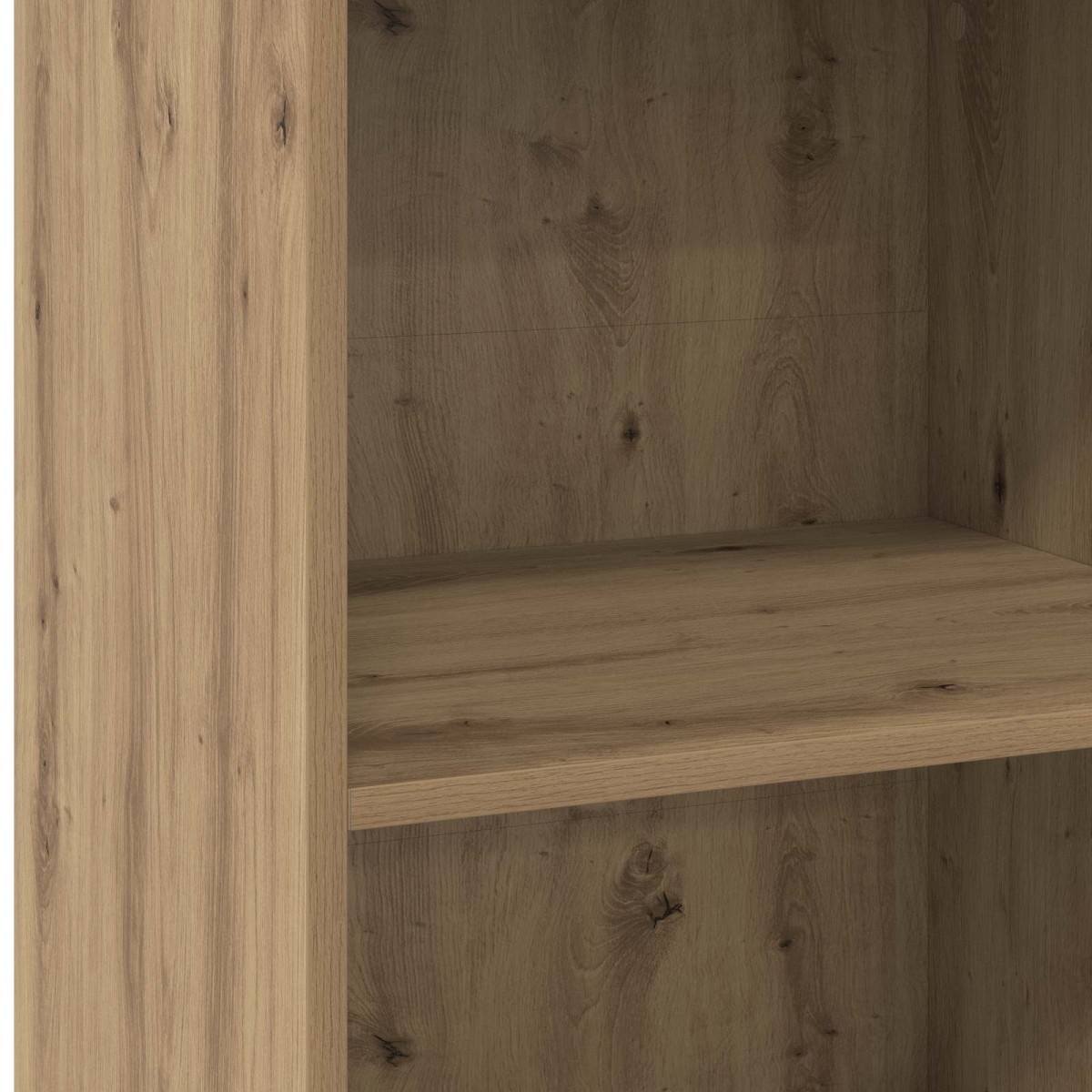 vidaXL Πλαϊνό γραφείο Artisan Δρυς 70 x 41 x 93 εκ Επεξεργασμένο Ξύλο