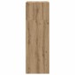 vidaXL Highboard Artisan Δρυς 30 x 41 x 124 εκ. Επεξεργασμένο Ξύλο