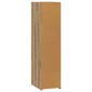 vidaXL Highboard Artisan Δρυς 30 x 41 x 124 εκ. Επεξεργασμένο Ξύλο