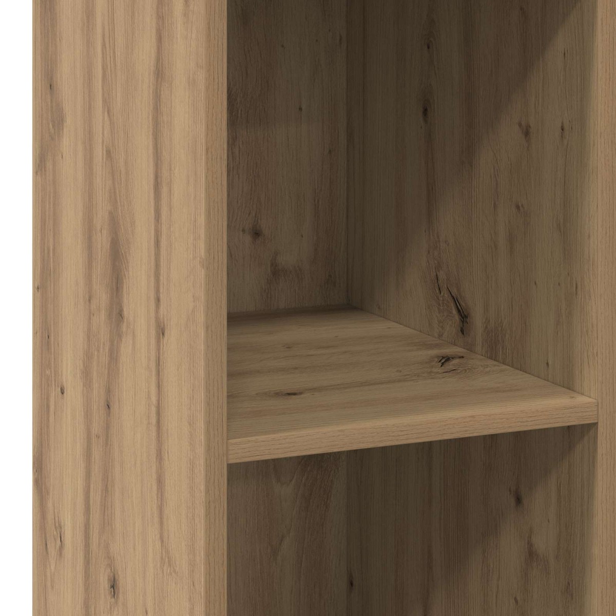 vidaXL Highboard Artisan Δρυς 30 x 41 x 124 εκ. Επεξεργασμένο Ξύλο