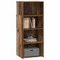 vidaXL Highboard Παλαιωμένο ξύλο 50 x 41 x 124 εκ. Επεξεργασμένο Ξύλο