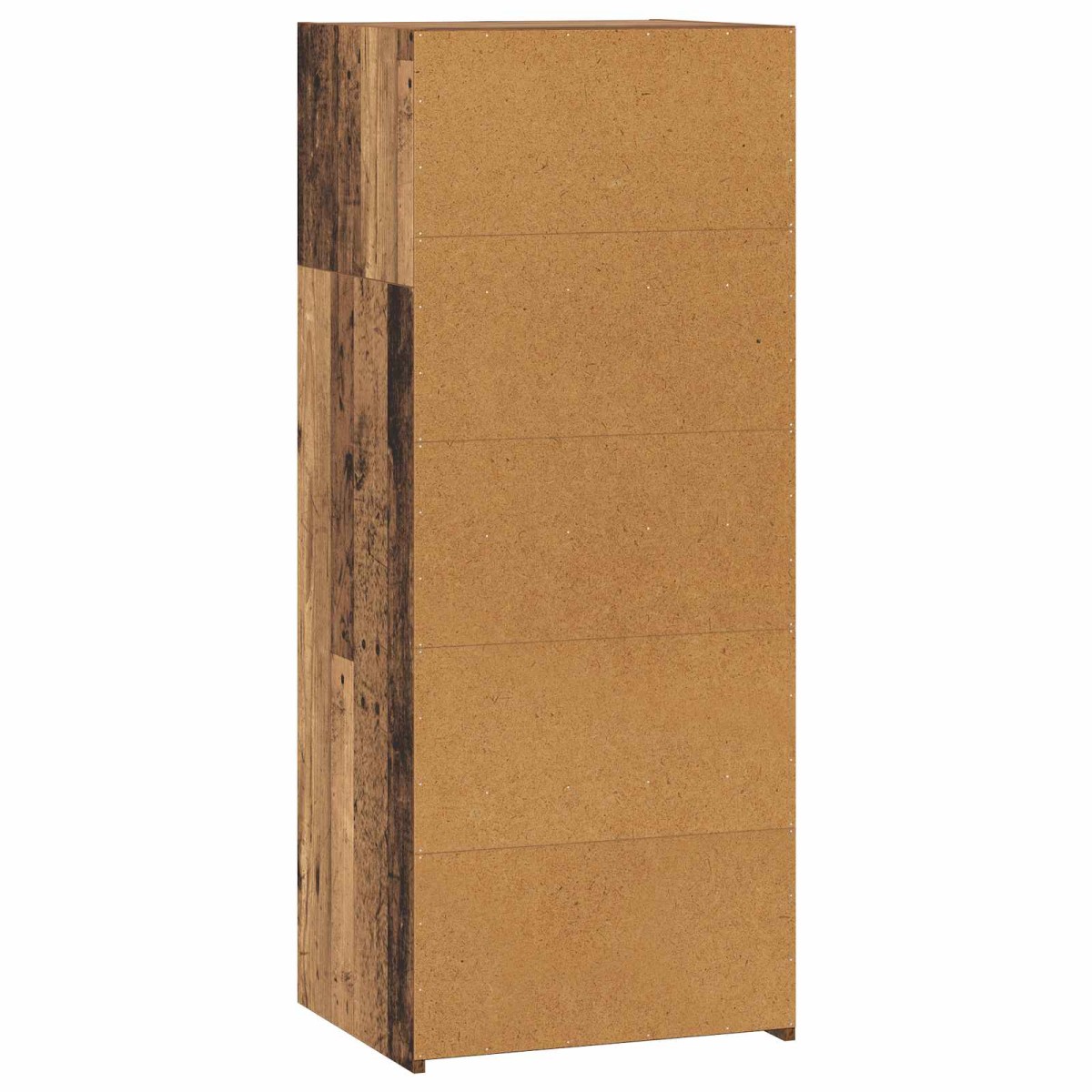 vidaXL Highboard Παλαιωμένο ξύλο 50 x 41 x 124 εκ. Επεξεργασμένο Ξύλο
