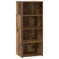 vidaXL Highboard Παλαιωμένο ξύλο 50 x 41 x 124 εκ. Επεξεργασμένο Ξύλο