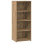 vidaXL Highboard Artisan Δρυς 50 x 41 x 124 εκ. Επεξεργασμένο Ξύλο